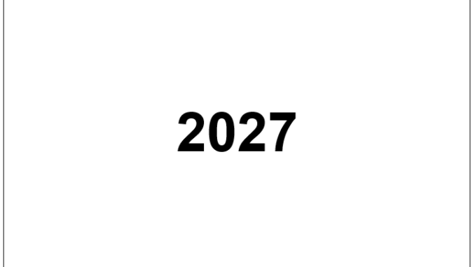 Jahr 2027
